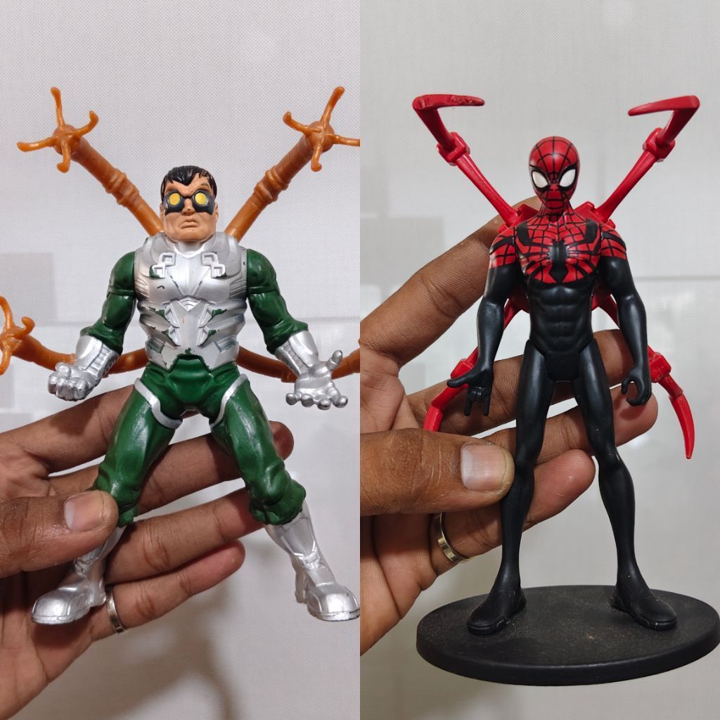Figure spiderman dan dr octopus