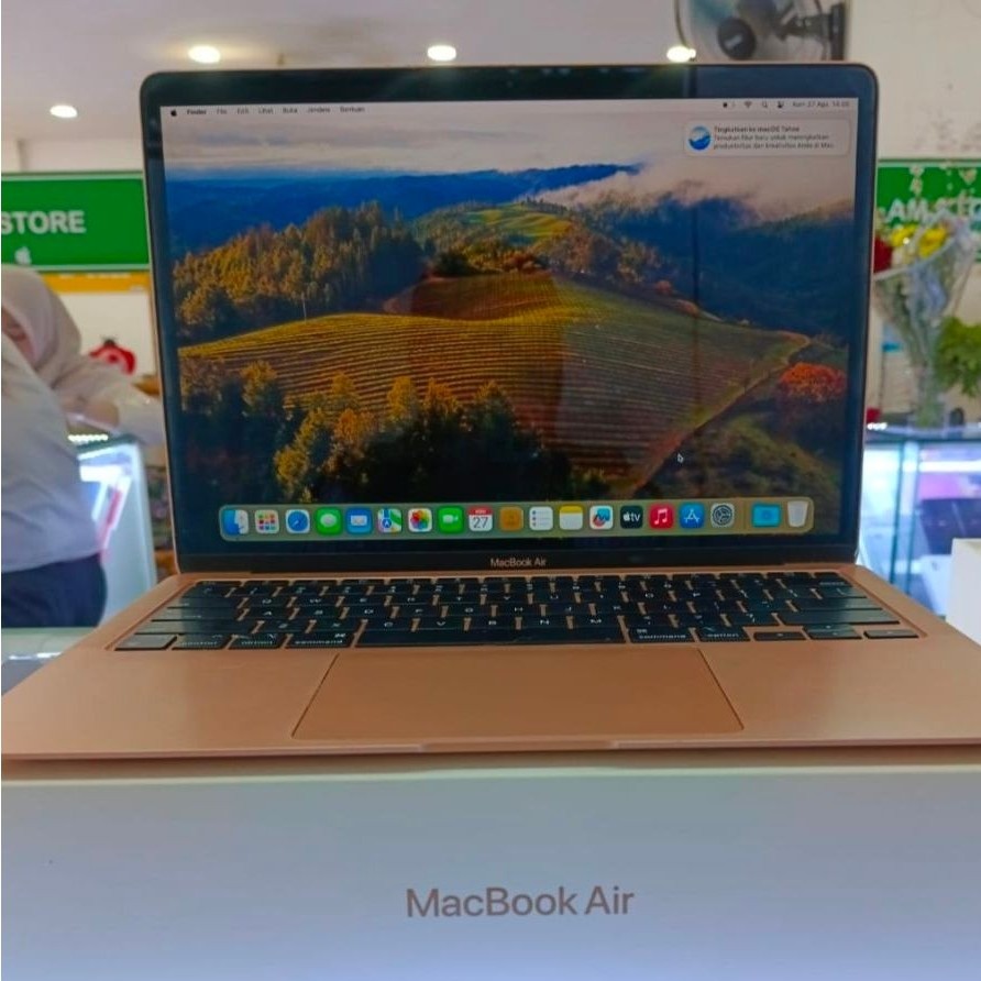 SECOND MACBOOK AIR M1 GOLD RAM8GB SDD 256GB Ex IBOX