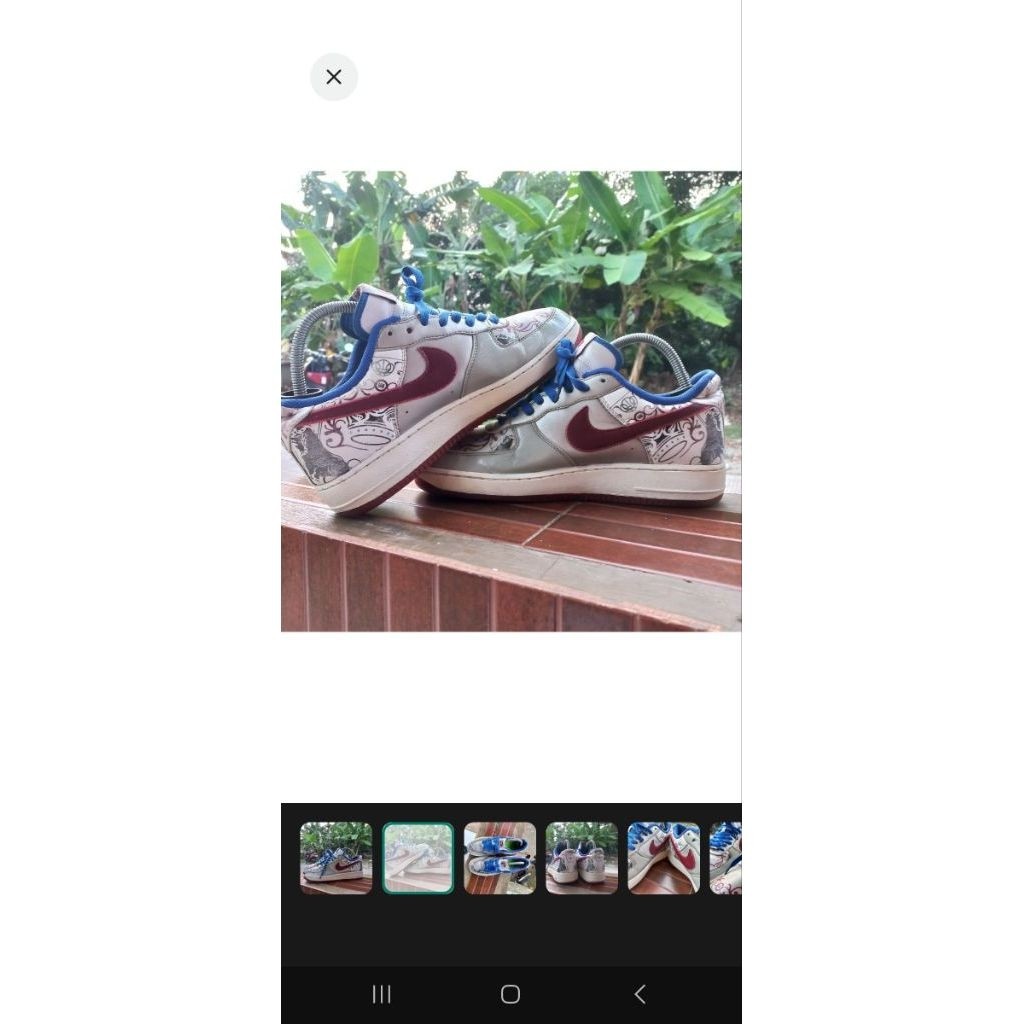 sepatu second nike af1 sneaker