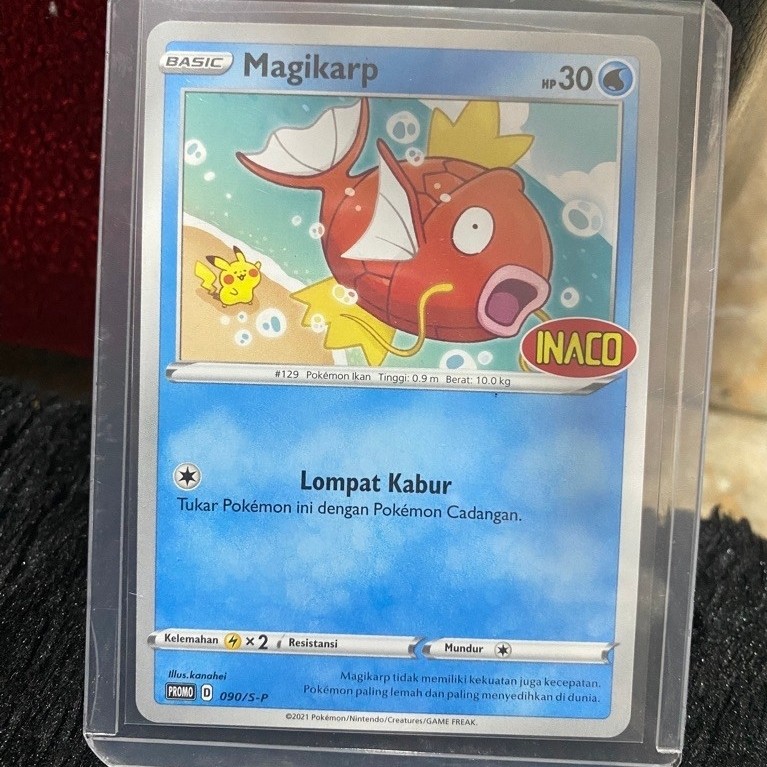 Kartu Pokemon Magikarp INACO
