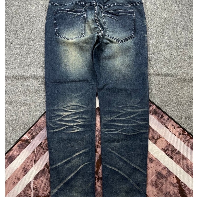Celana jeans fading Invisible second