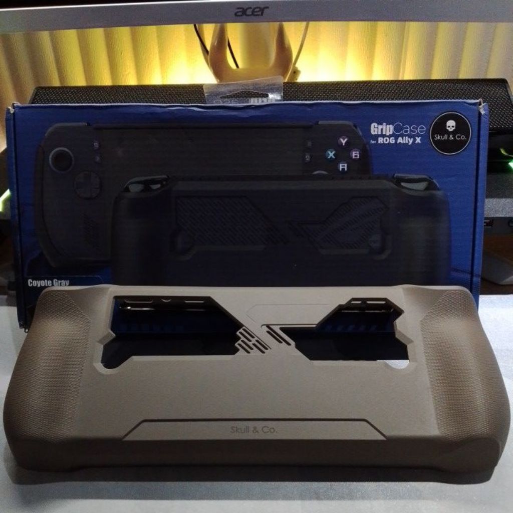 case rog ally x merek skull & Co grib case mulus like new second