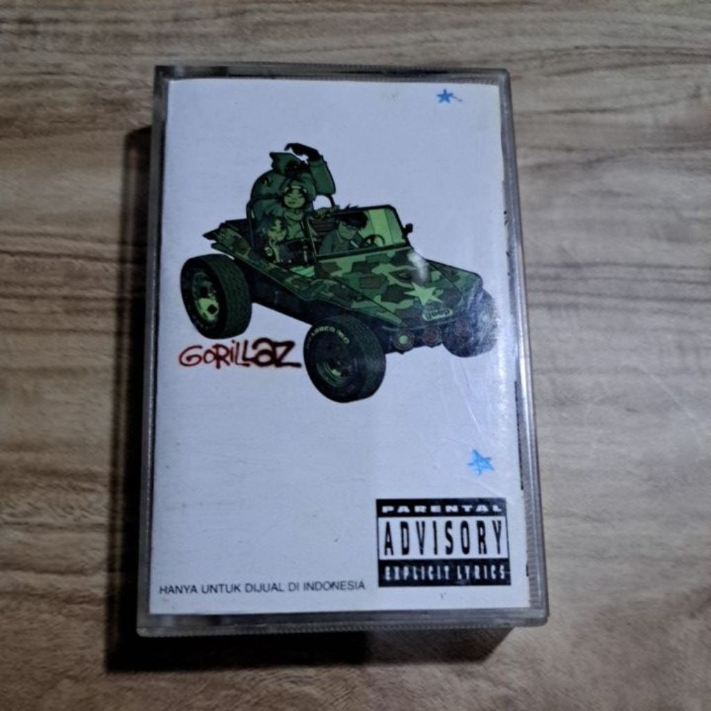 Kaset Gorillaz Original Well Packaged Produk Asli