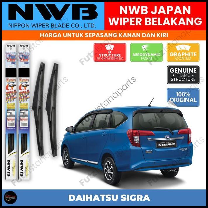 BEST DEAL WIPER BELAKANG DAIHATSU SIGRA ORIGINAL MERK NWB JAPAN 
