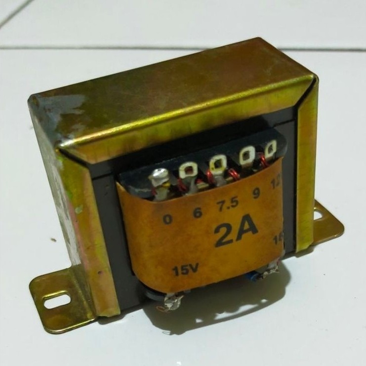 TRAFO  KING Copotan 2 Amp.: non CT : 18 volt.