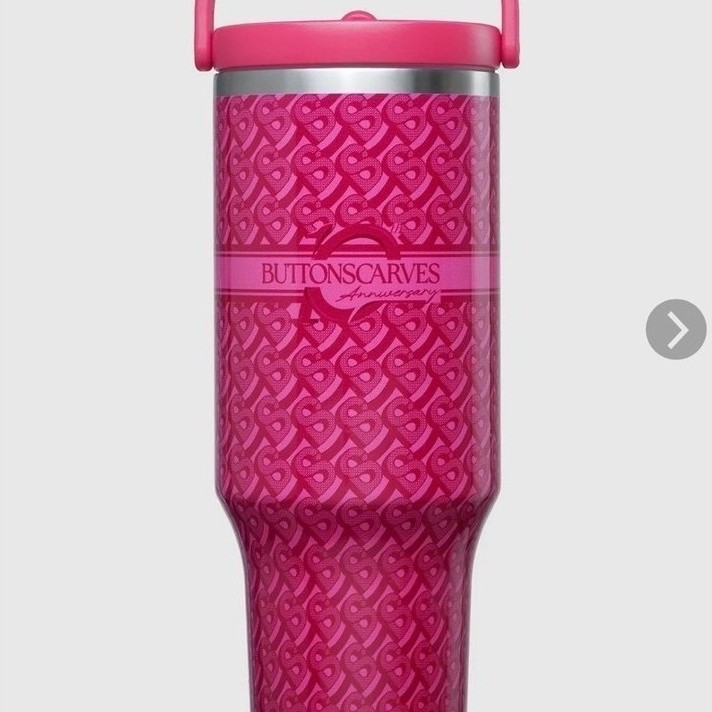 Ready Butonscarves Tumbler Bimu 10th Anniversary Viva Magenta