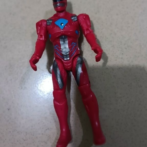 Action figure Power Rangers, Red Rangers, Preloved