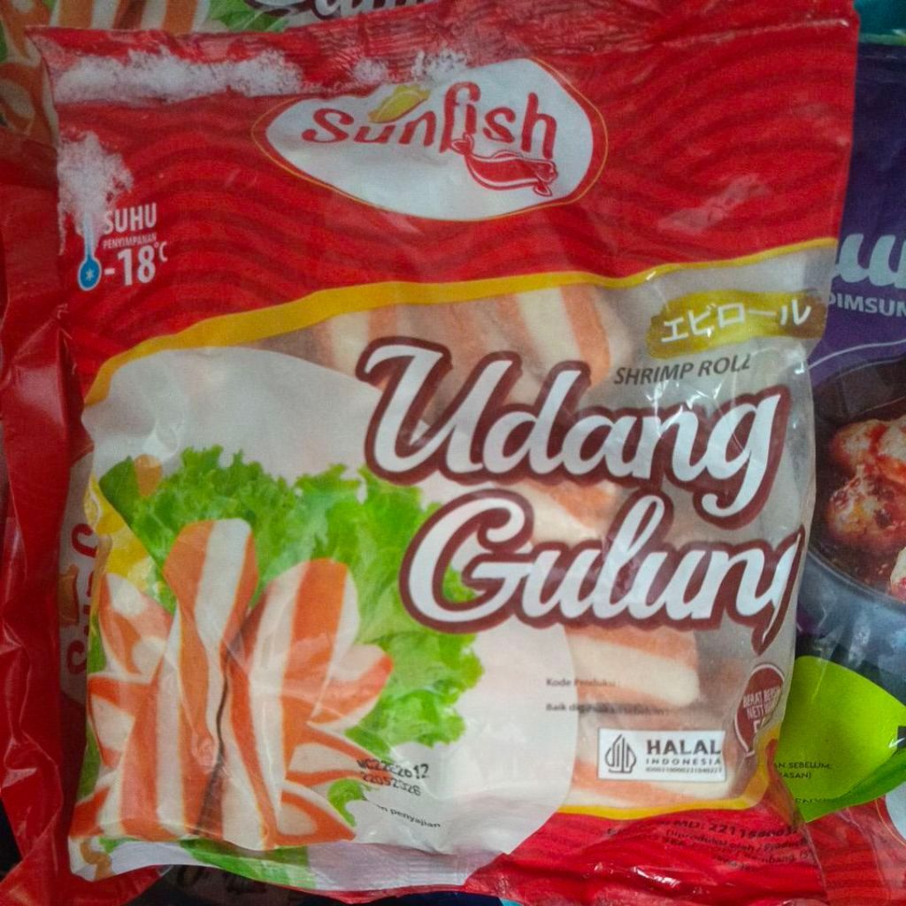 sunfish udang gulung 500gr isian seblak sate lok lok aneka bakaran