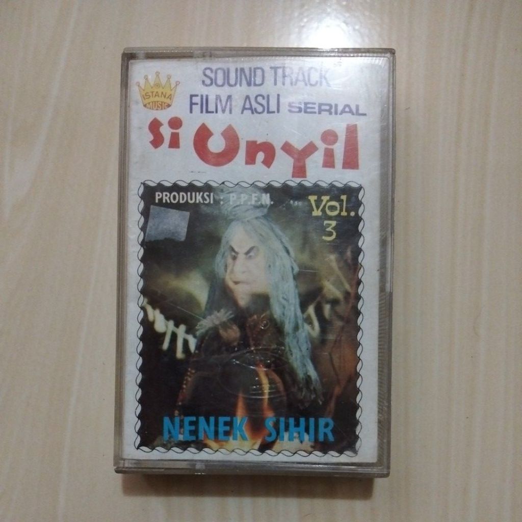 SI UNYIL - NENEK SIHIR - PRODUKSI P.P.F.N. - SOUNDTRACK - Kaset Pita - Bekas Murah Original - C8