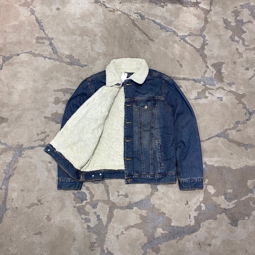 Jaket Jeans GAP Sherpa (G270)