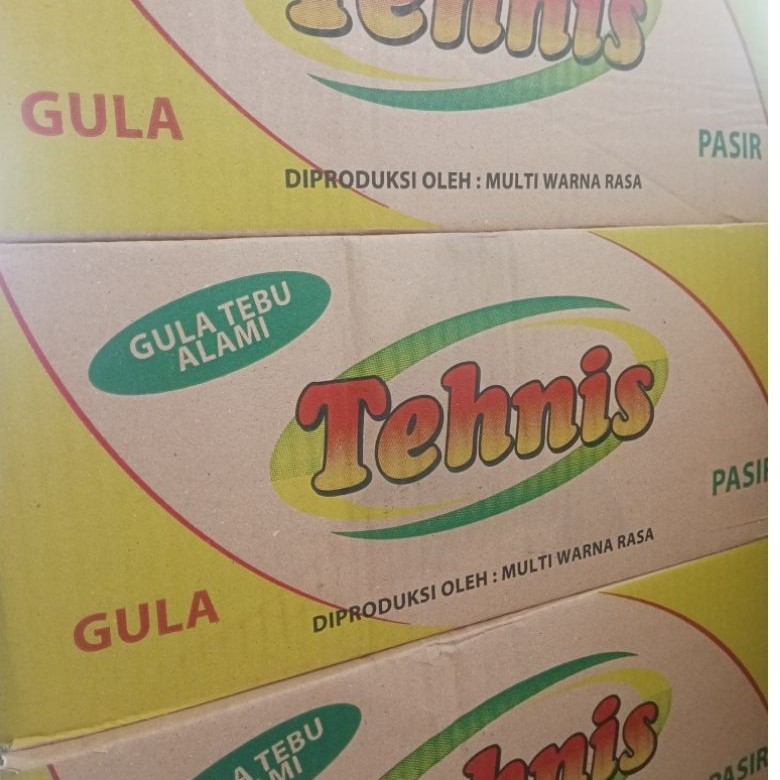 [1 DUS] TEHNIS GULA PASIR 200 gr / Gula Pasir Putih Gula Tebu