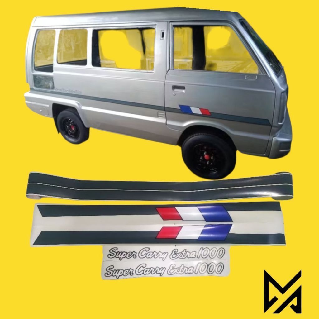 stiker body suzuki super carry 1000 / stiker carry futura 1.0 / carry 1000