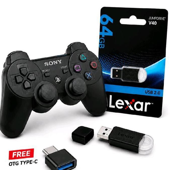Flashdisk 64gb USB OTG Storage for Android & Stik Ps3 ( 1 Stik ) Untuk /Hp/Pc/Laptop LAS