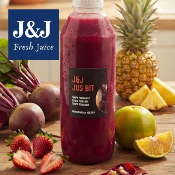 Jus Bit Red Booster Jus bit strawberry jeruk nanas