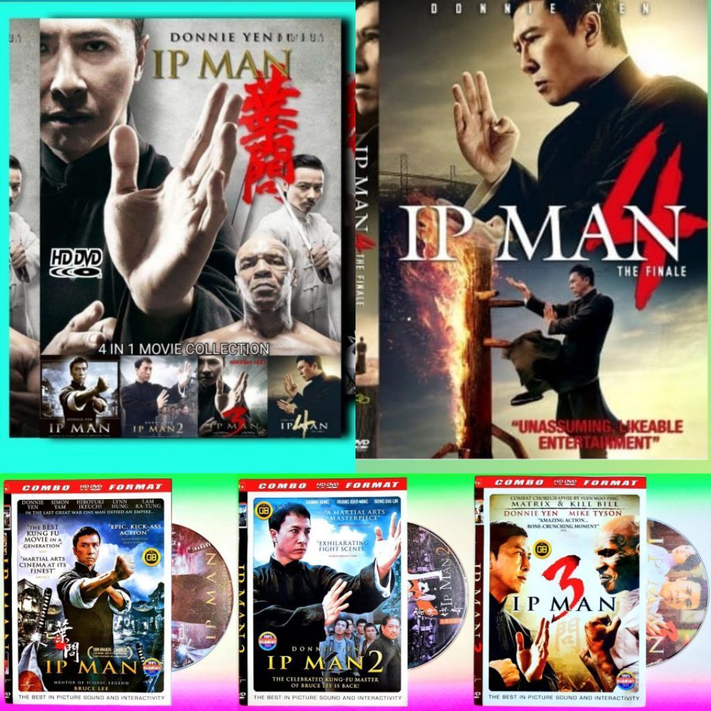 KASET DVD IP MAN LENGKAP FULL BOX. AKSI DRACIN TERPOPULER - SILAT DONNIE YEN PALING DIMINATI - KUNGF