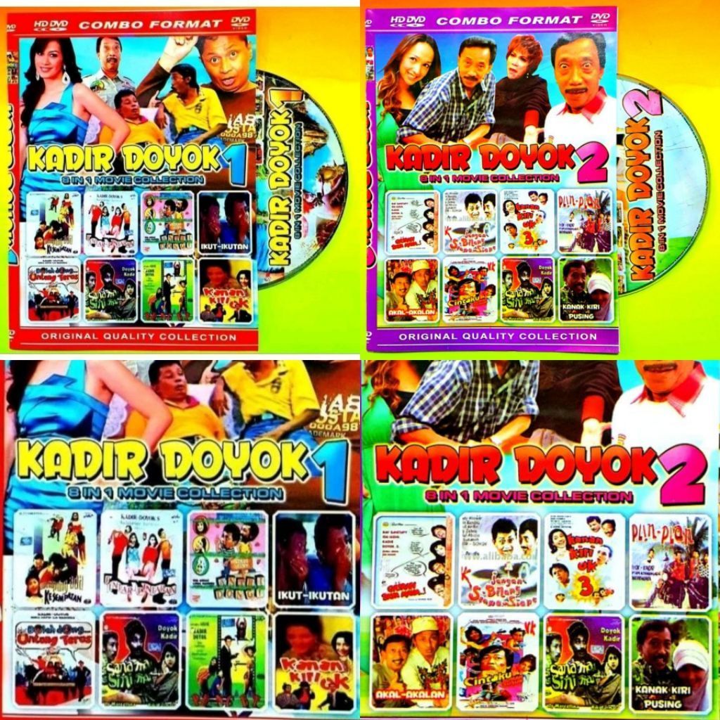 KASET KOLEKSI FILM KADIR DOYOK KOMEDI TERPOPULER