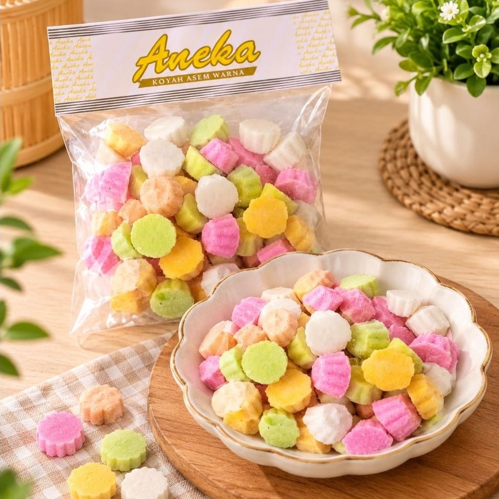 Koyah Asem Warna Aneka 130 gram