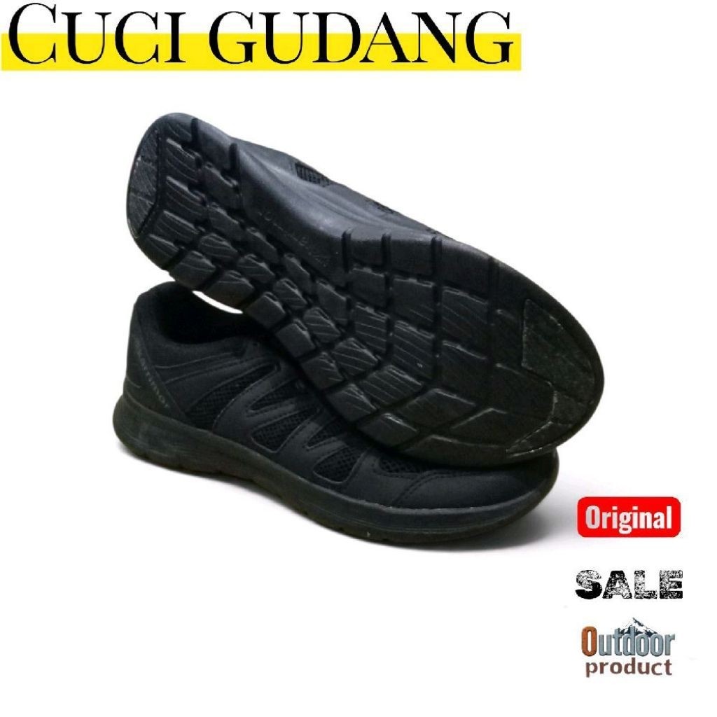 KARRIMOR DUMA SEPATU TRAIL RUNNING BLACK