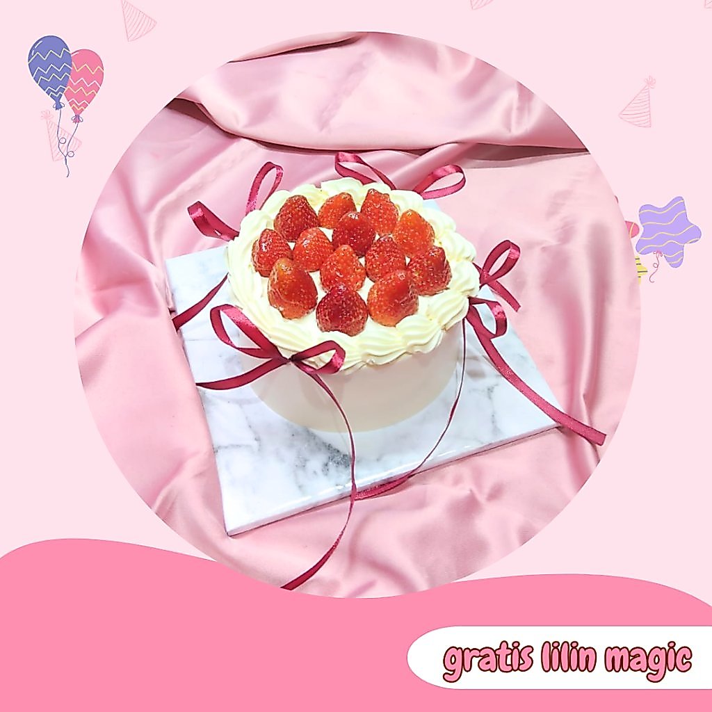 Kue Ulang Tahun Buah / Birthday Cake / Kue Ultah Blackforest / Tart Buah