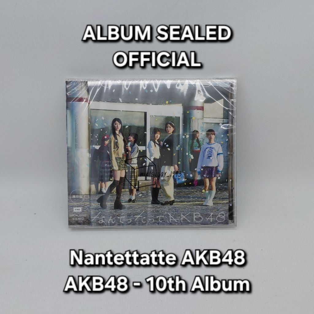 [ OFFICIAL READY SEALED ] AKB48 - 10th Album [ Nantettatte AKB48 ] jpop j-pop album new