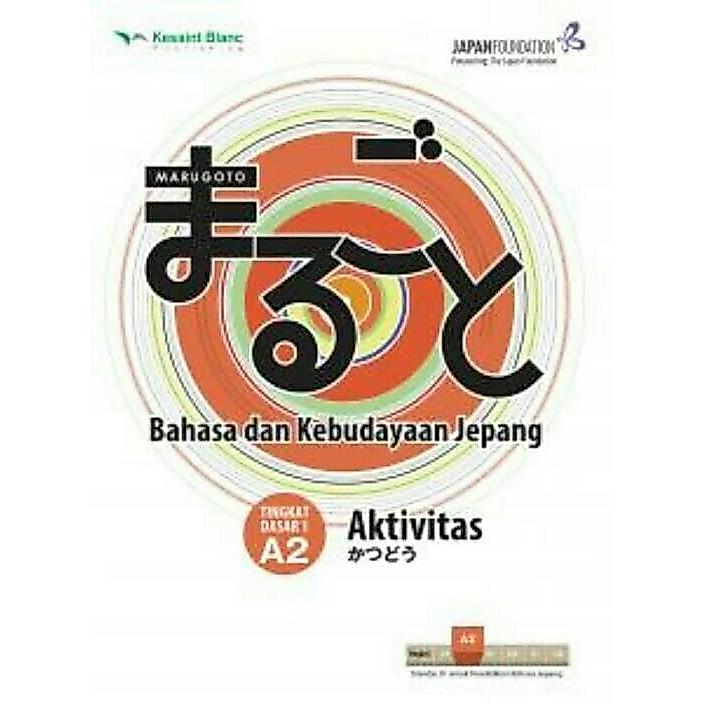 Buku Bahasa Jepang " Paket Marugoto A2 Jepang Pemahaman &Aktivitas