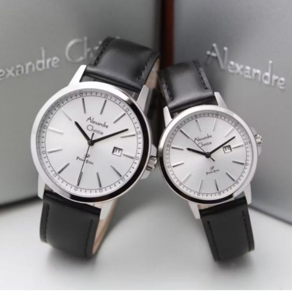 (HARGA CAUPLE)JAM TANGAN CAUPLE ALEXANDRE CHRISTIE 1014MD/LD/ AC1014MD/LD/ AC1014  (ORIGINAL)