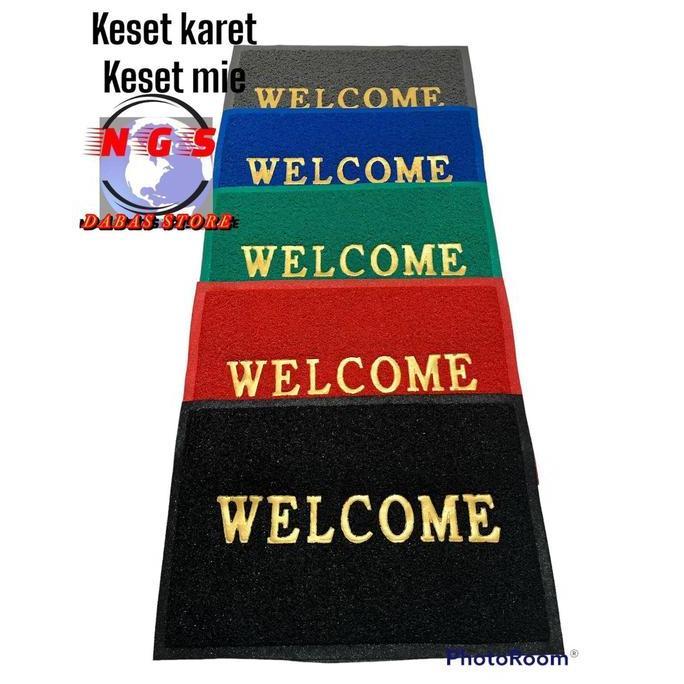 keset karet karpet / keset karet /keset welcome / keset anti slip / keset Lantai