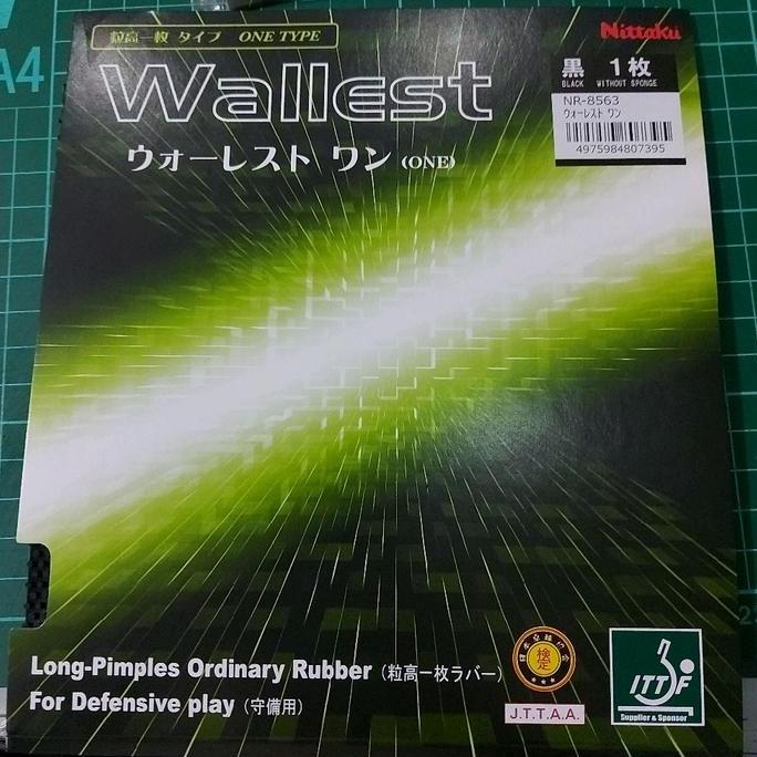 NEW Nittaku wallest long pimple (bintik panjang)