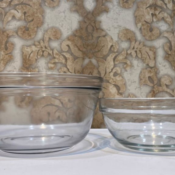 JAJ PYREX VINTAGE MADE IN ENGLAND – MIXING BOWL Ø21cm (free 16cm)