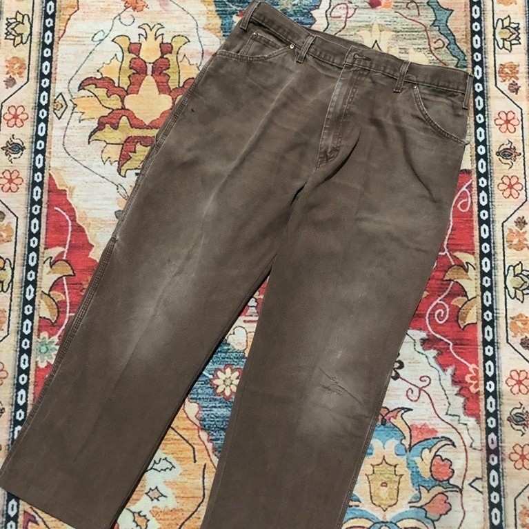 dickies pants carpenter darkbrown 36