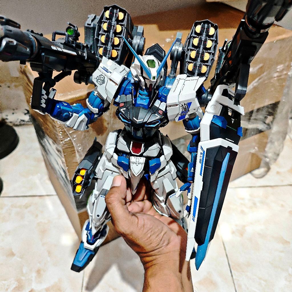 RARE PG 1/60 NILSON WORKS ABF GUNDAM ASTRAY BLUE FRAME + WEAPON SET DECAL BY FLAMING SNOW STUDIO RAK