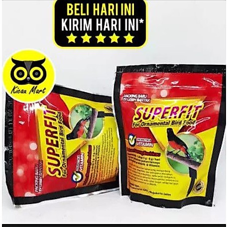 Superfit lolohan murai kacer ciblek pentet jalak super fit bubur bayi burung