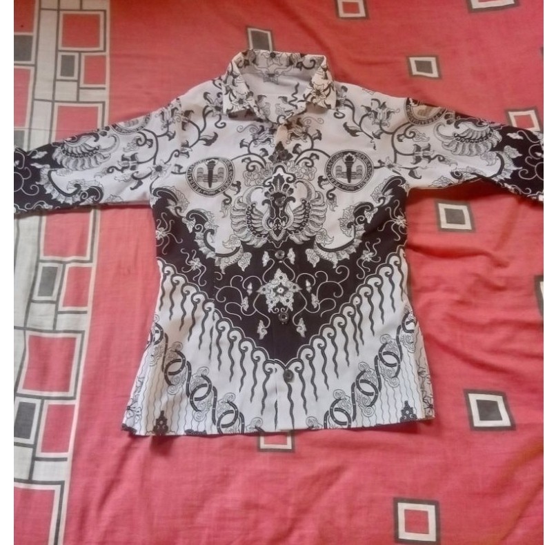 batik wanita pgri preloved