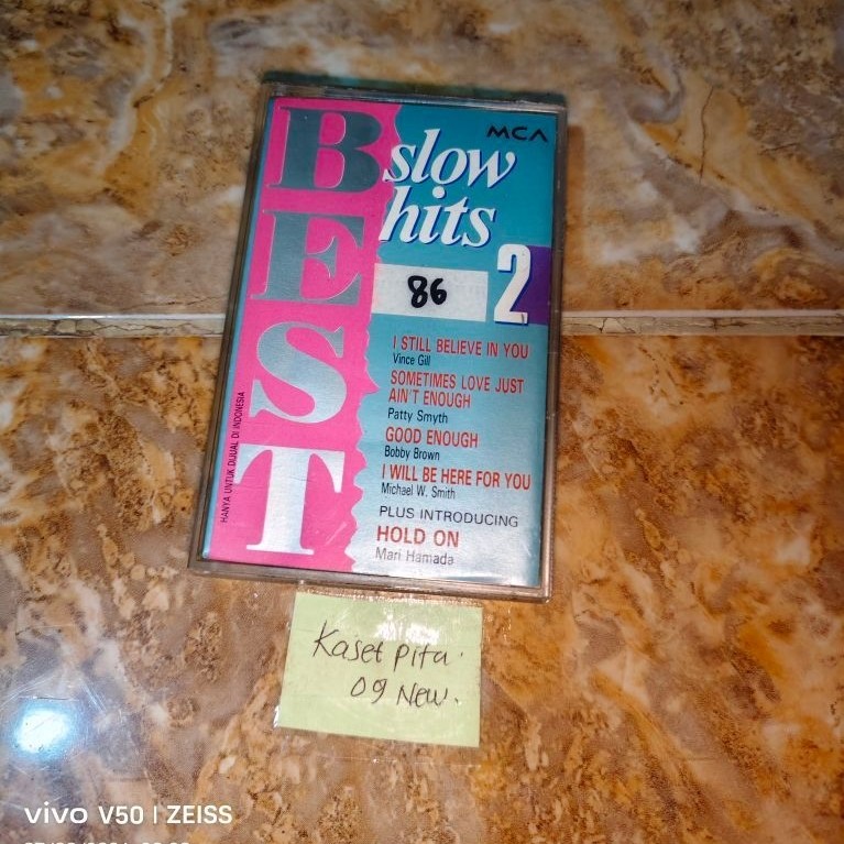 Kaset pita Best slow hits 2