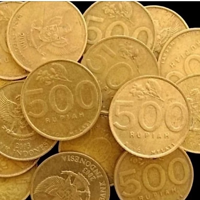 Koin 500 Rupiah tahun 2000-2003