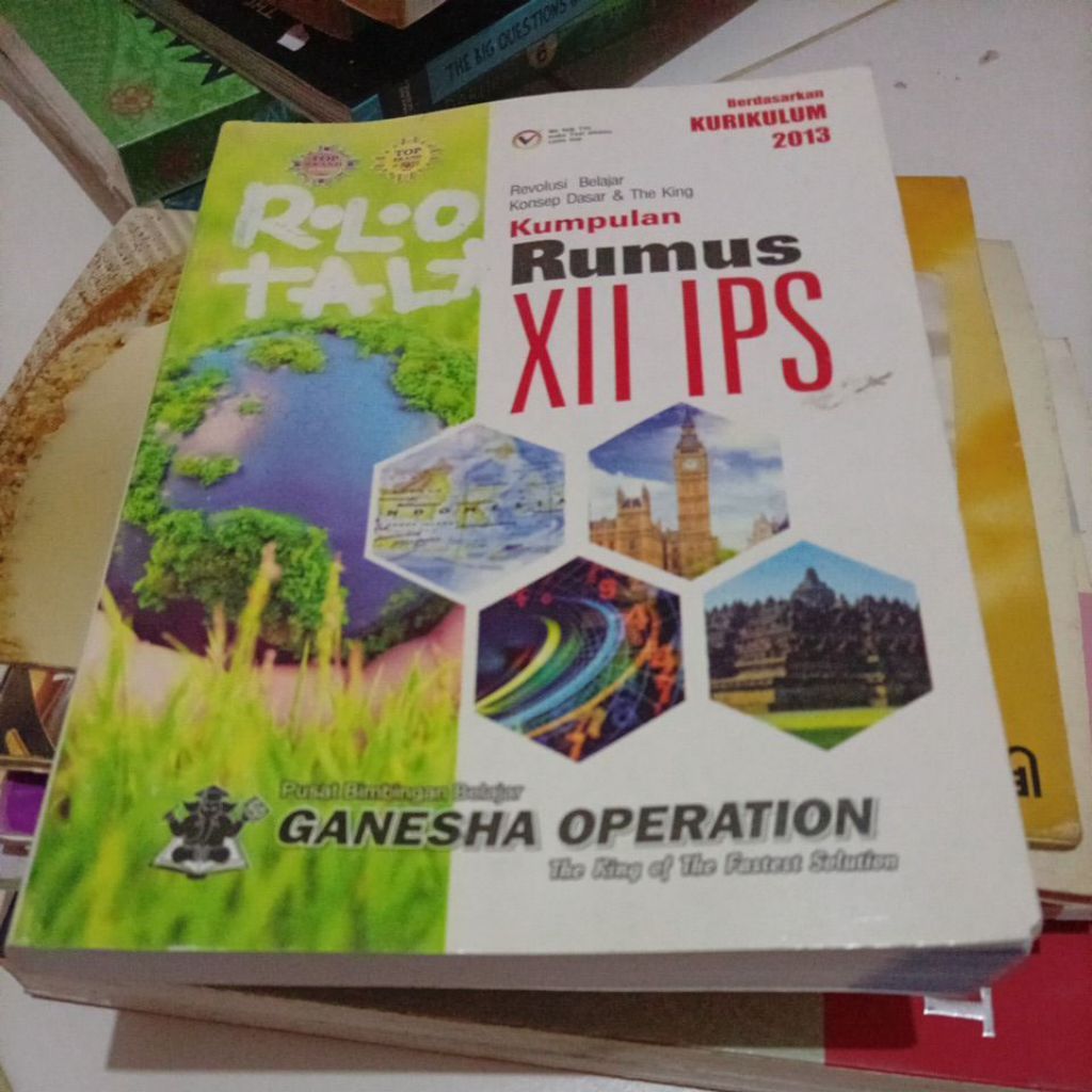 Buku Rumus XII IPS Kumpulan Berdasarkan Kurikulum 2013 Ganesha Operation
