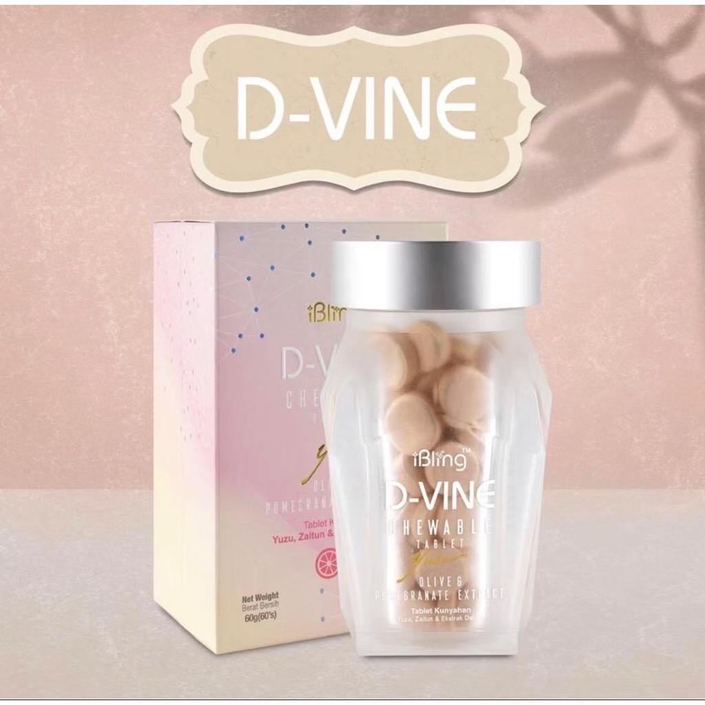 Dvine D-vine collagen original 60 butir