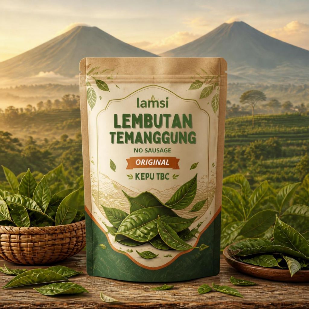 Lamsi Lembutan Temanggung Original Kepu TBC No Sausage daun teh