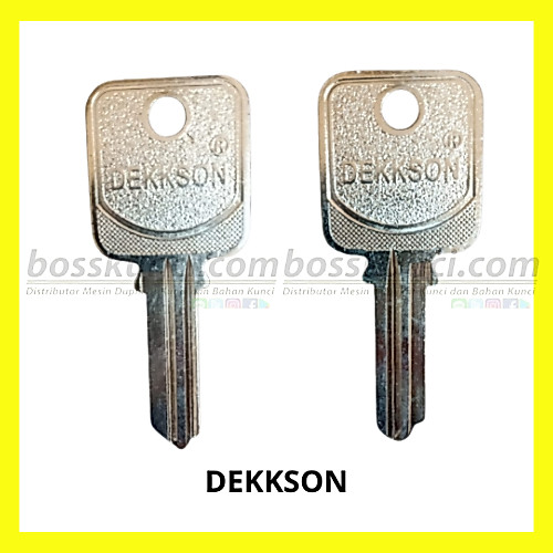 Bahan Kunci DEKKSON ASLI (Foto Real) Keyblank Dekkson Original Dekkson Kunci Dekkson Ori