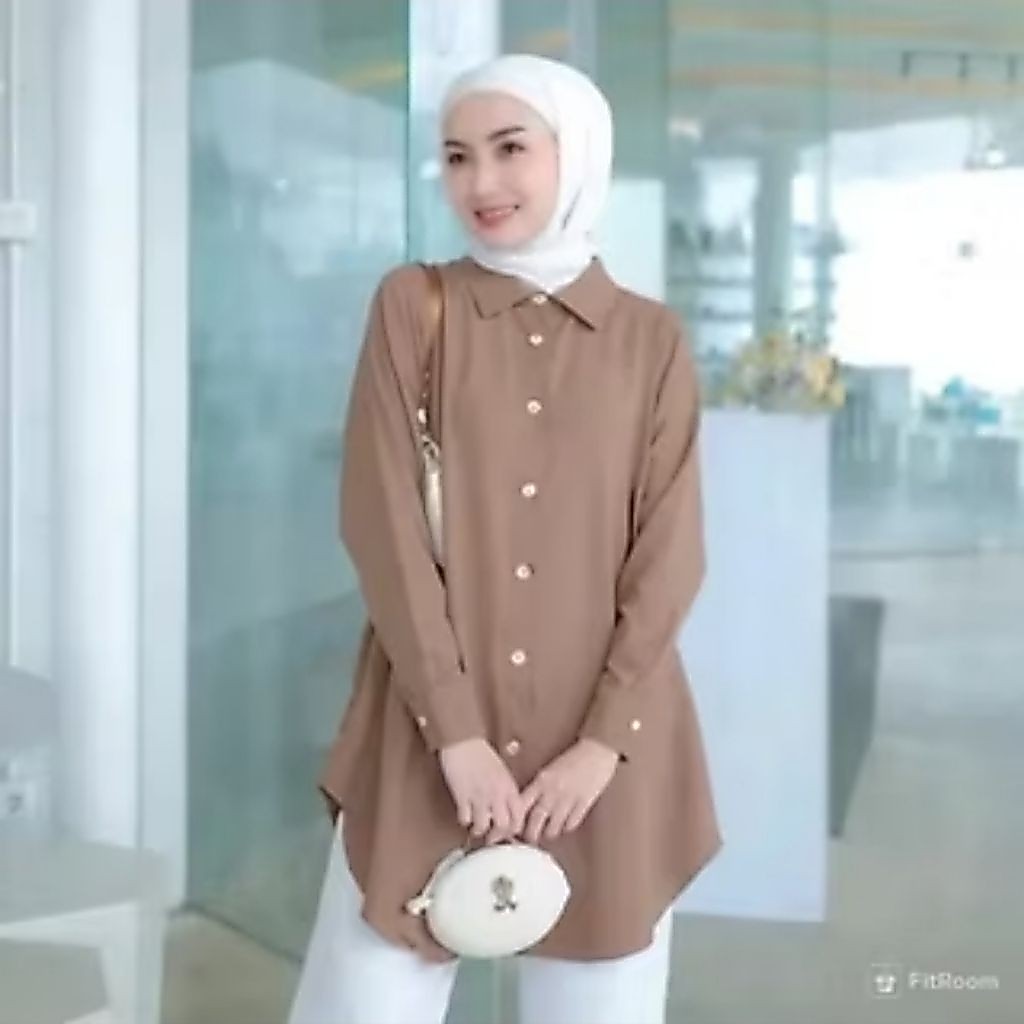LOVANA TUNIK POLOS WANITA RAYON PREMIUM VIRAL // ATASAN TUNIK WANITA RAYON POLOS
