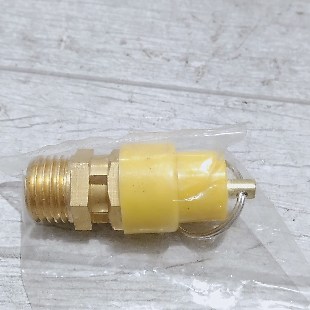 WIPRO PENGAMAN TEKANAN ANGIN KOMPRESOR SAFETY VALVE KOMPRESOR SV-02 ( 1/4") WIPRO