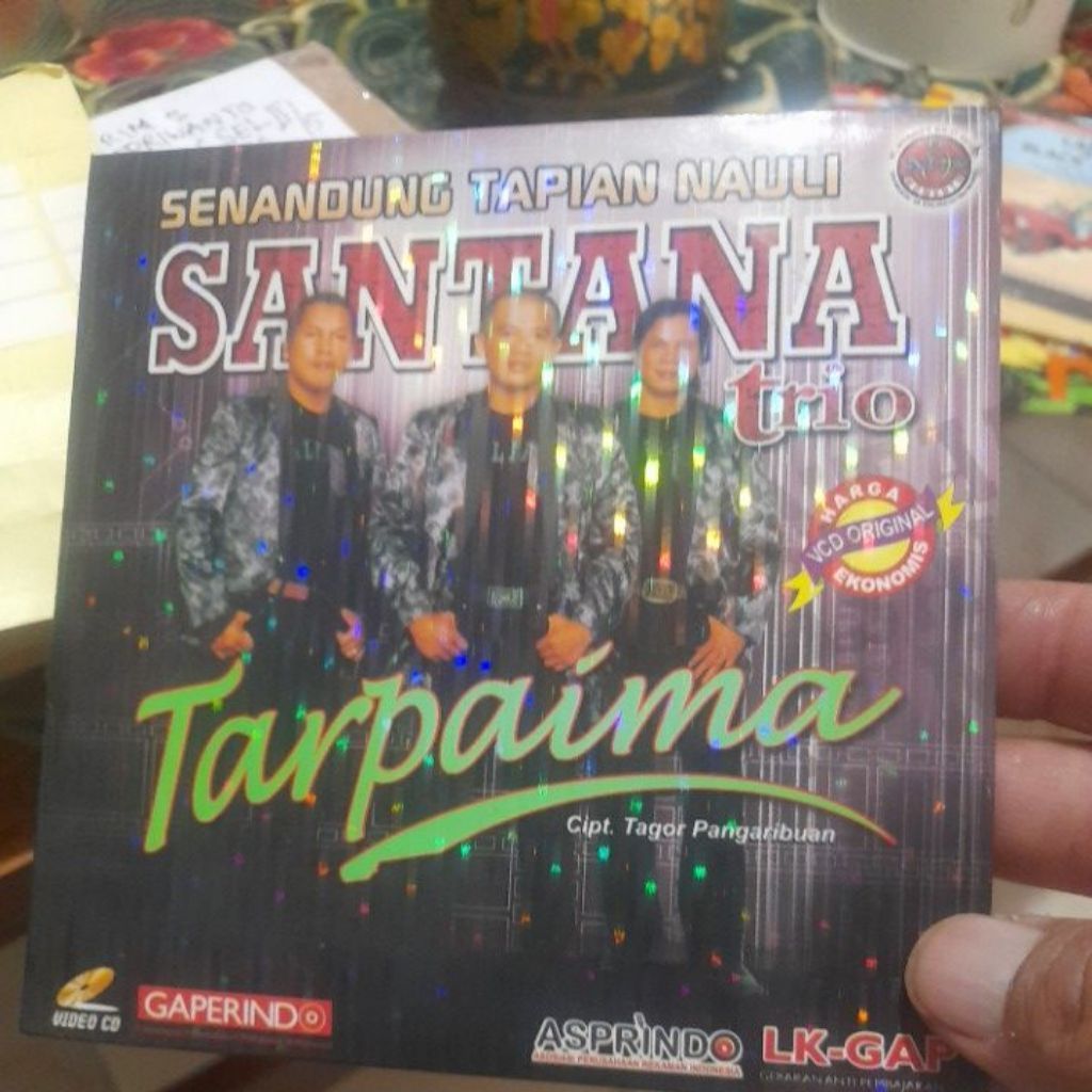 vcd musik senandung tapian nauli santana trio
