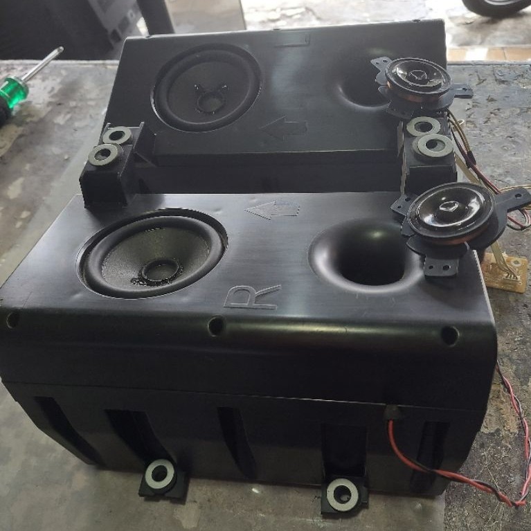 speaker polytron pasif copotan woofer polytron