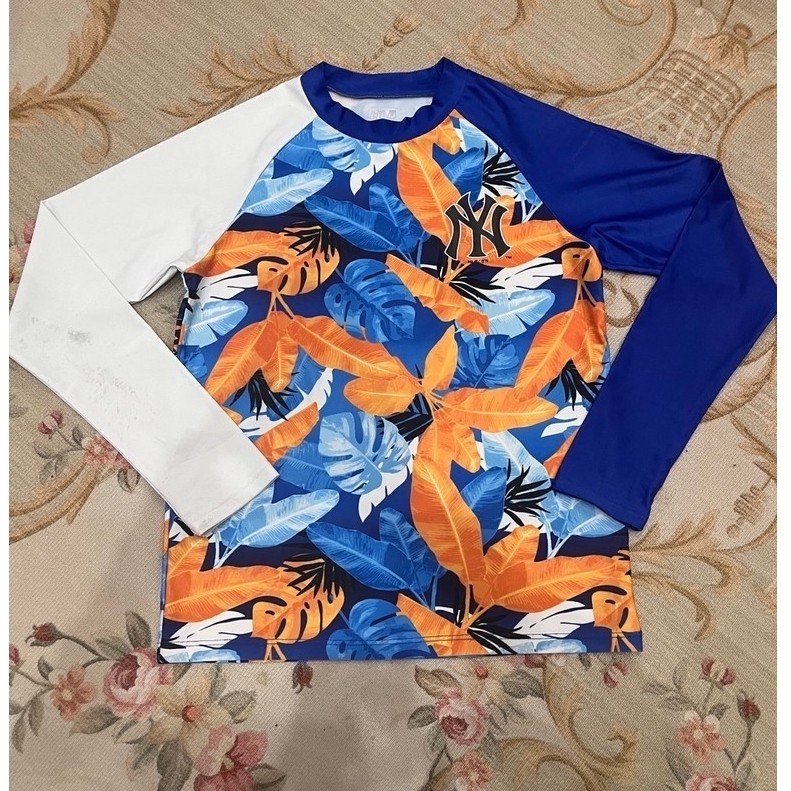 MLB Kids Original NY Yankees Rash Guard/Baju Renang Anak Size 145 – ±11 Tahun