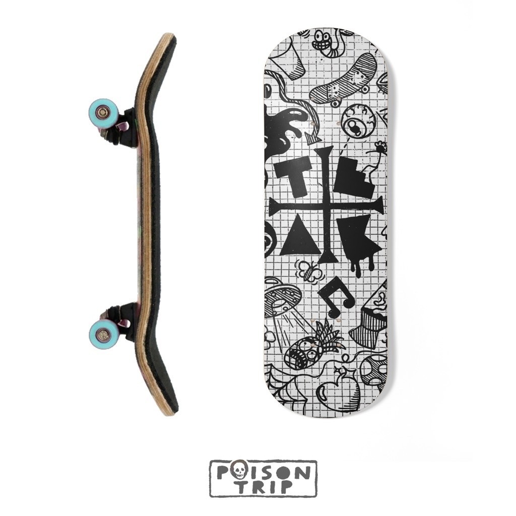 TEAK TUNING fingerboard deck hard maple