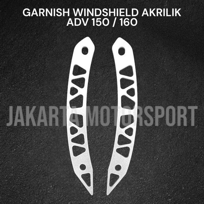 BINGKAI LIST GARNISH WINDSHIELD VISOR BRACKET ADV 150 | ADV 160 ASLI