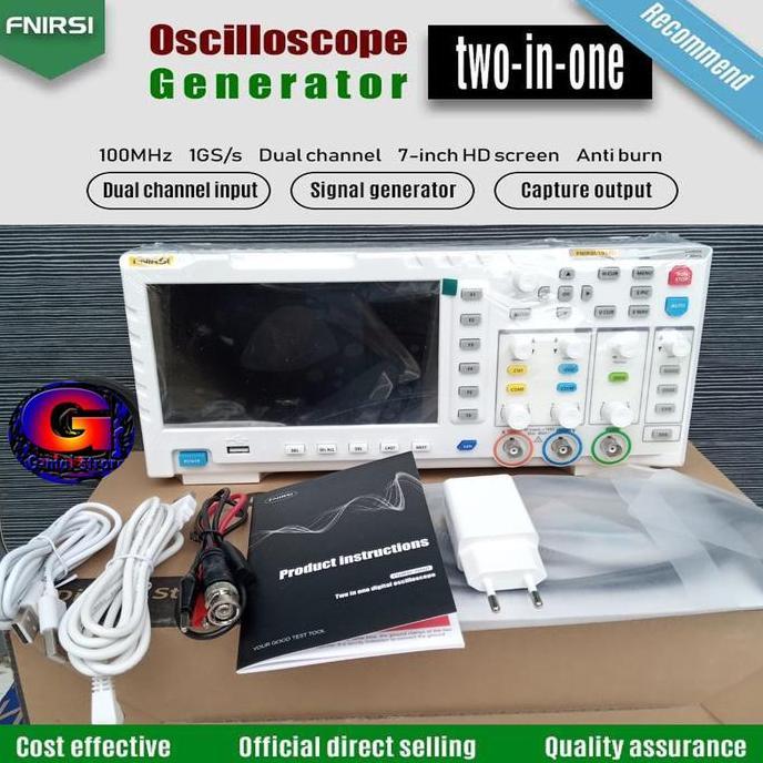 GALILELO - OSILOSKOP DIGITAL OSCILLOSCOPE 100MHZ DSO FNIRSI 1014D