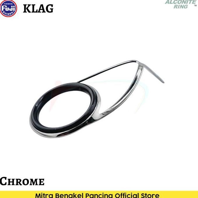 Ring Guide Fuji KLAG K Series Alconite Chrome 1Pcs Cincin Joran Original Japan