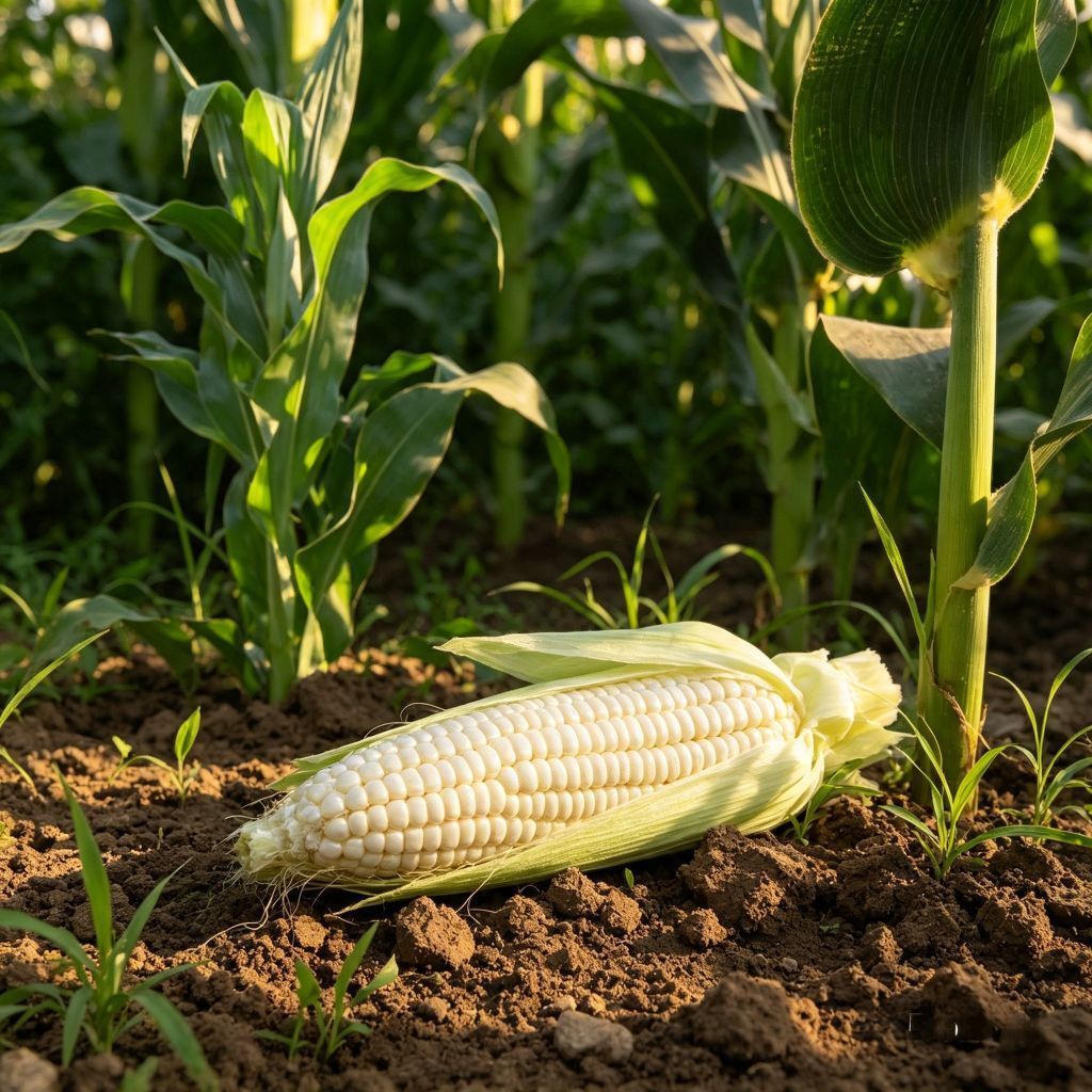 5 Biji Benih Jagung Ketan Putih Benih Unggul Benih Jagung Ketan Putih