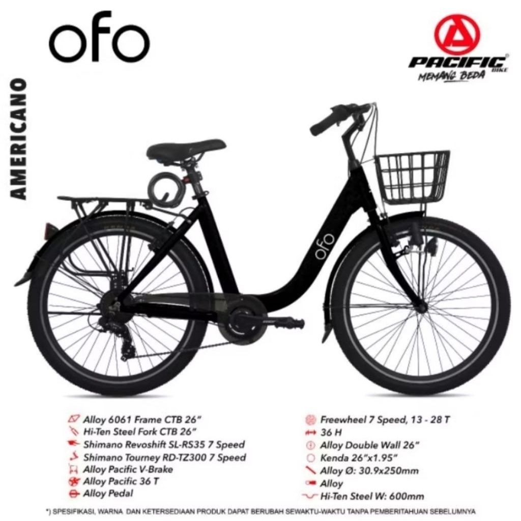 SEPEDA PACIFIC OFO 26 INCH